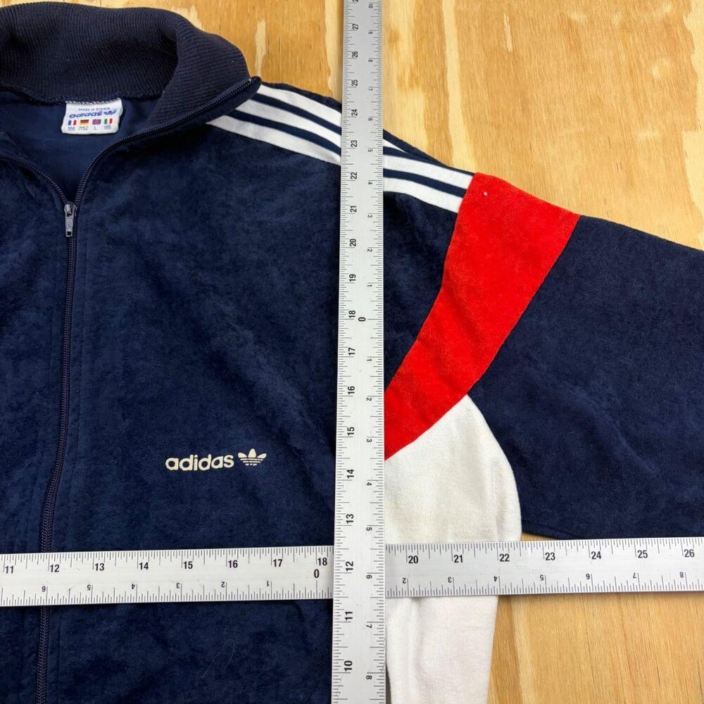 Vintage 70s–80s Adidas VENTEX Velour Track Jacket – N… - Gem